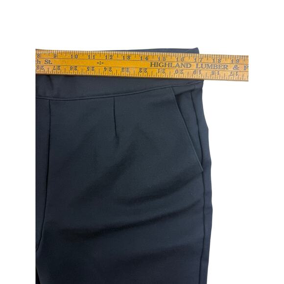 Soft Surroundings Pants Ponte Knit Essential Pull On Bootcut Black Women Large - Picture 11 of 11